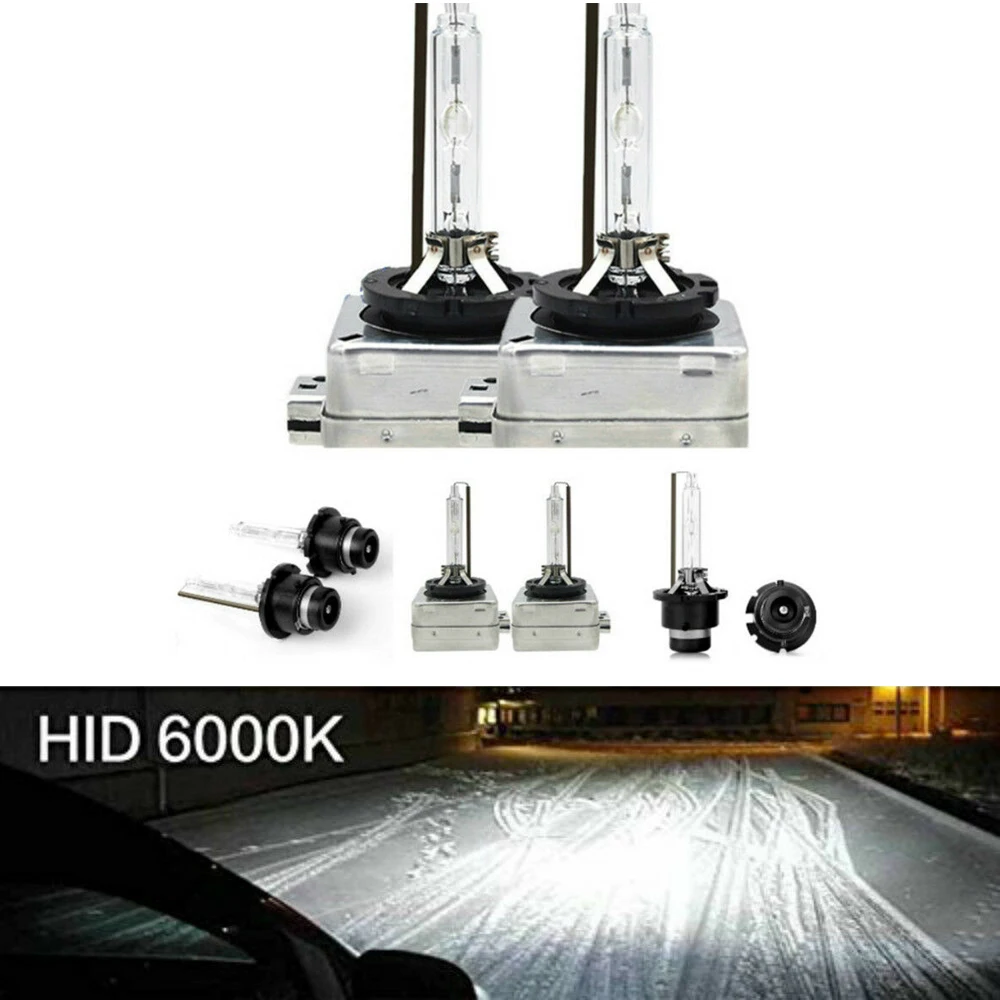 2x D1S D1R D2S D2R D3S D3R D4S D4R HID ксеноновые лампы автомобилей головной светильник Белый