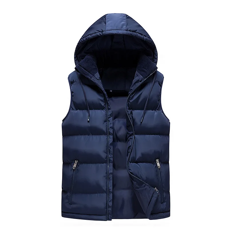 

2019 Winter New Plus Size Bodywarmer Good Quality Waterproof Waistcoat Man
