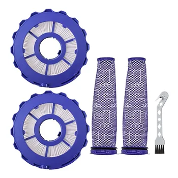 

2 Pack HEPA Post Filters & 2 Pack Pre Filters Vacuum Replacement for Dyson DC50 Dyson Replaces Part 965081-01 965080-01