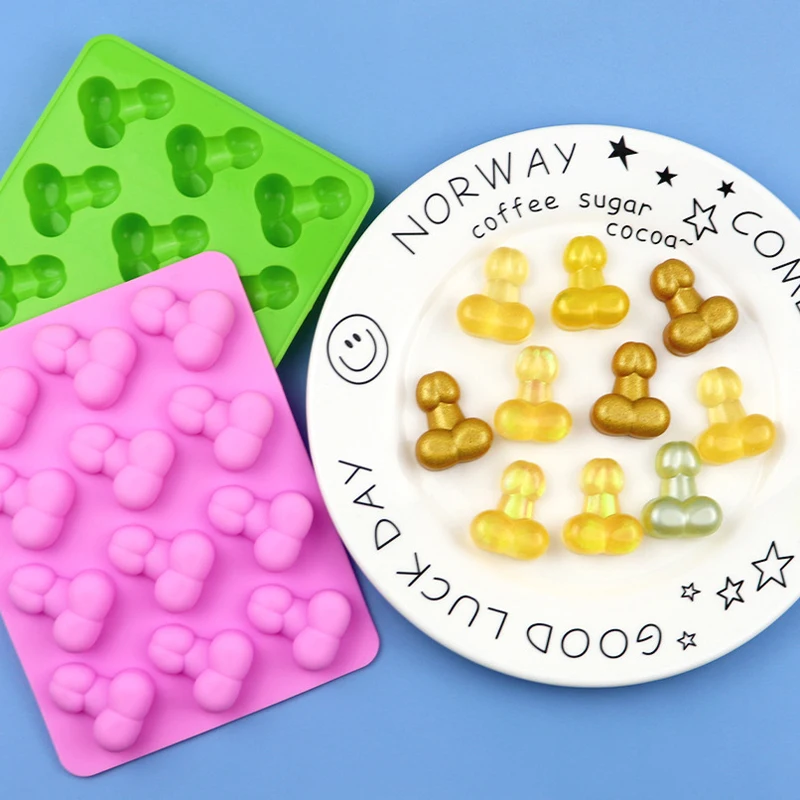 684-483374.jpg 3D DIY Sexy Penis Silicone Cake Mold Dick Ice Cube Tray Chocolate Molds