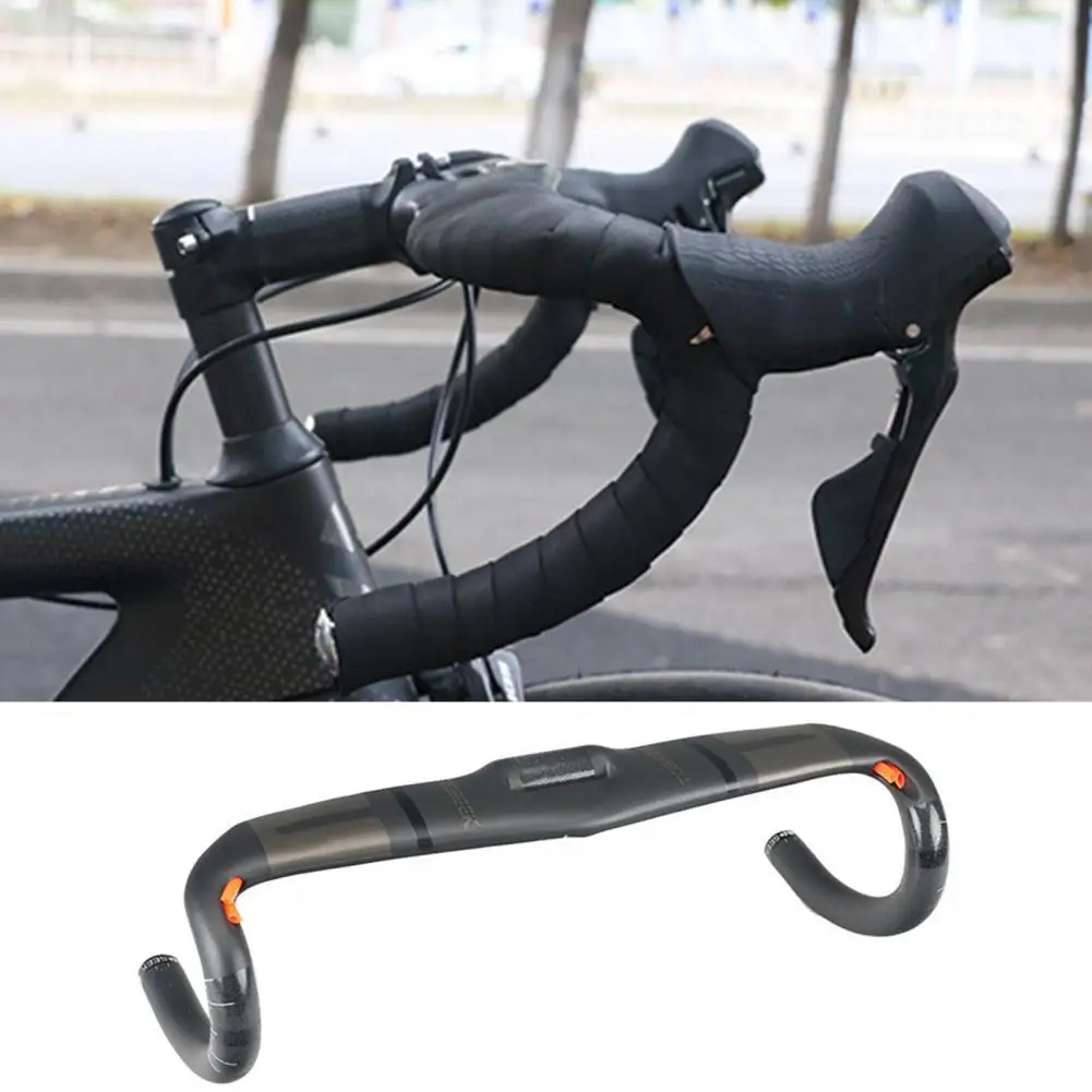 Full carbon fiber road handlebar cycling racing bike aero handlebars 400-440mm 