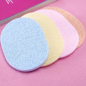 

1PC Natural Konjac cosmetic puff Facial sponge Face Cleanse Washing Facial Care Face Powder Makeup Tools Random Color Exfoliator