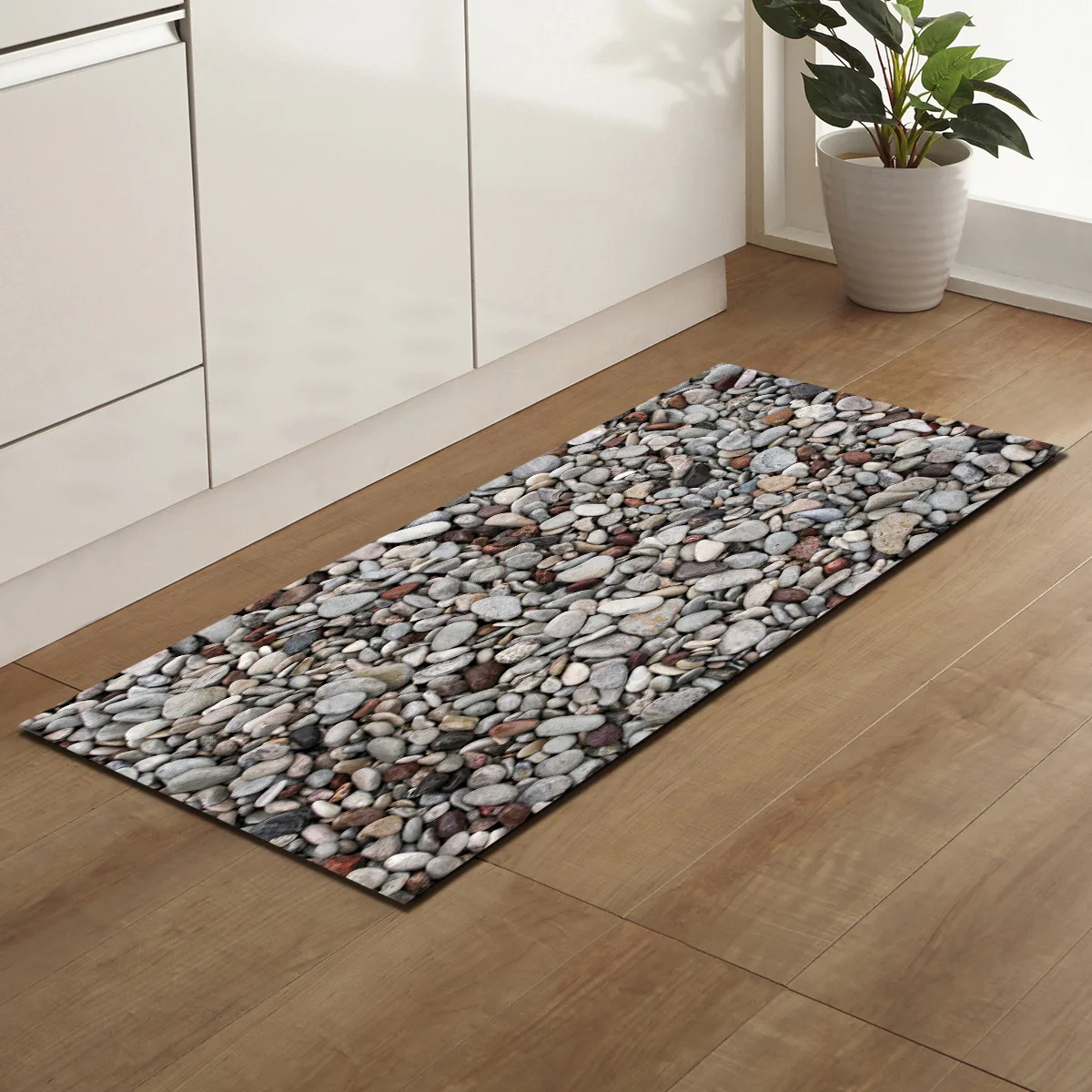 ct0019 3D каменные Печатные Длинные коврики Половик из микрофибры кухонный ковер нескользящий моющийся коврик для кухни дорожка для кухни - Цвет: ct0019