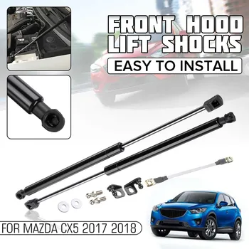 

2pcs Car Bonnet Lifting Bracket Car Engine Hydraulic Rod Strut Shock Absorbing Spring Strut For Mazda CX-5 CX5 KF 2017 2018