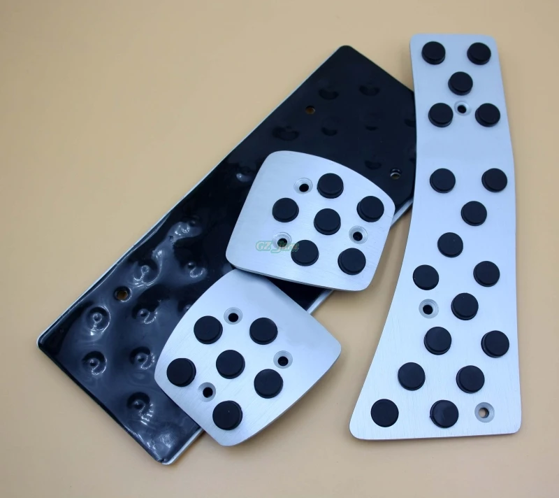 Car Accessories Car Pedals For Honda CIVIC 2006 2007 2008 2009 2010 2011 Manual MT LHD Aluminum Pads Pedal Set Gas Brake Footrest