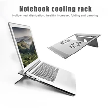 New Aluminum Alloy Foldable Laptop Support Bracket for Notebook Tablet PC Cooling Stand Portable Hi 888