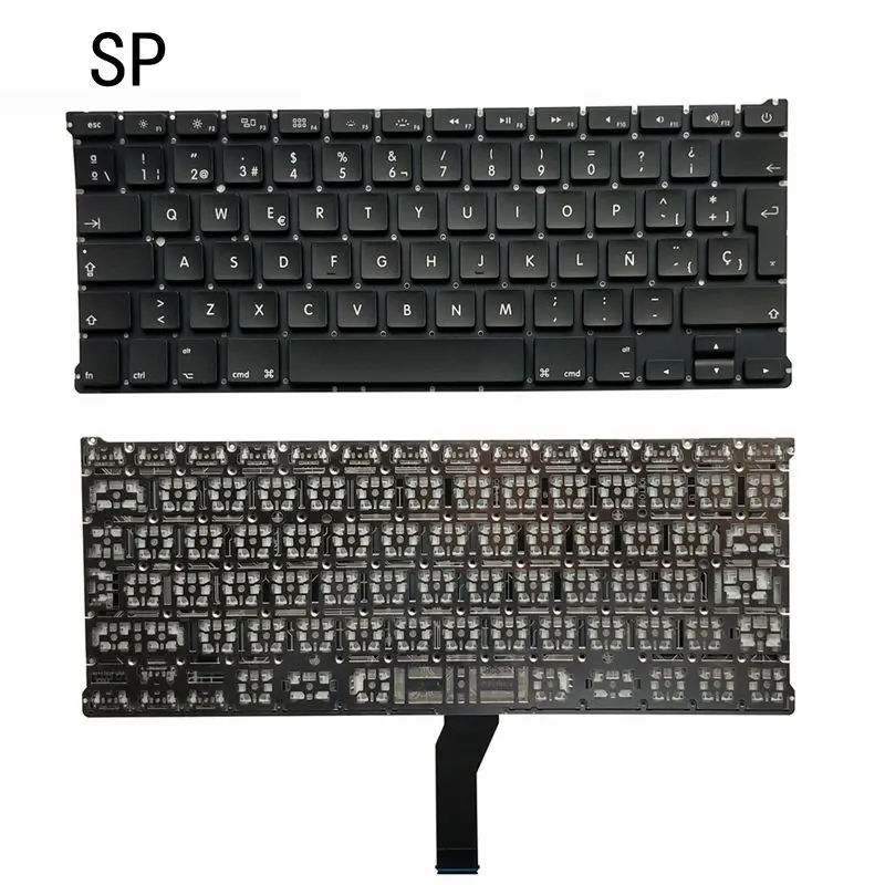 Новая клавиатура для ноутбука UK/SP для Apple Macbook Air 1" A1466 A1369 2011- md231 md232 - Цвет: SP