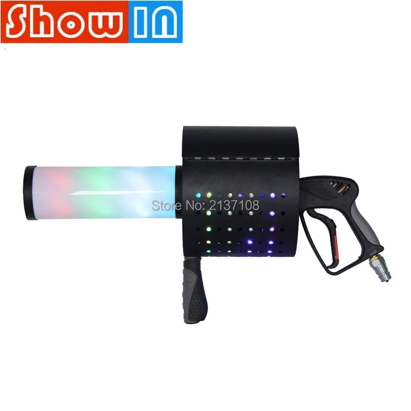 Светодиодный CO2 Confetti Cannon Jet Gun Pistola Luce DJ Disco Club Pub вечерние Клубные бар