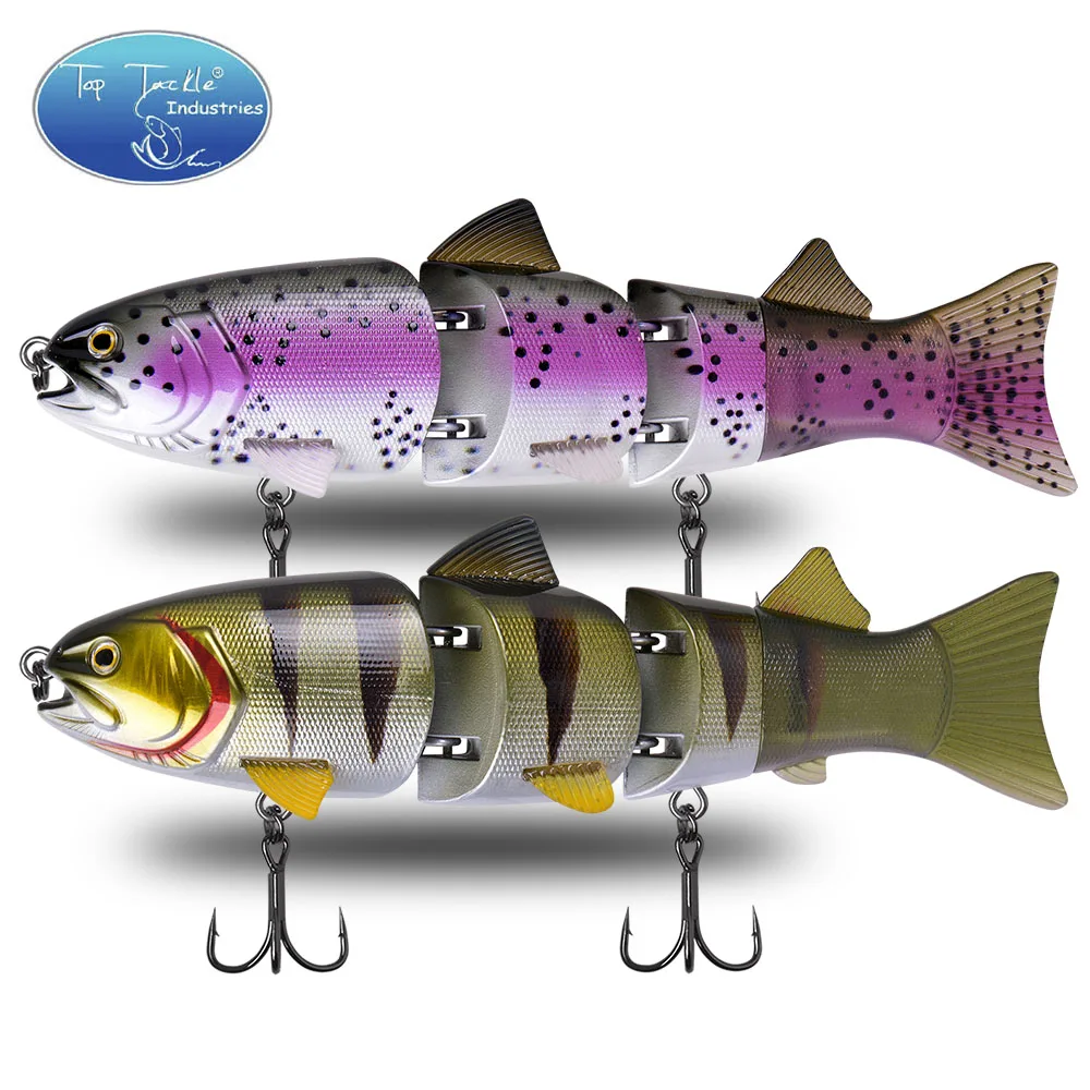 Качественная плавающая приманка медленного погружения соединенная рыболовная