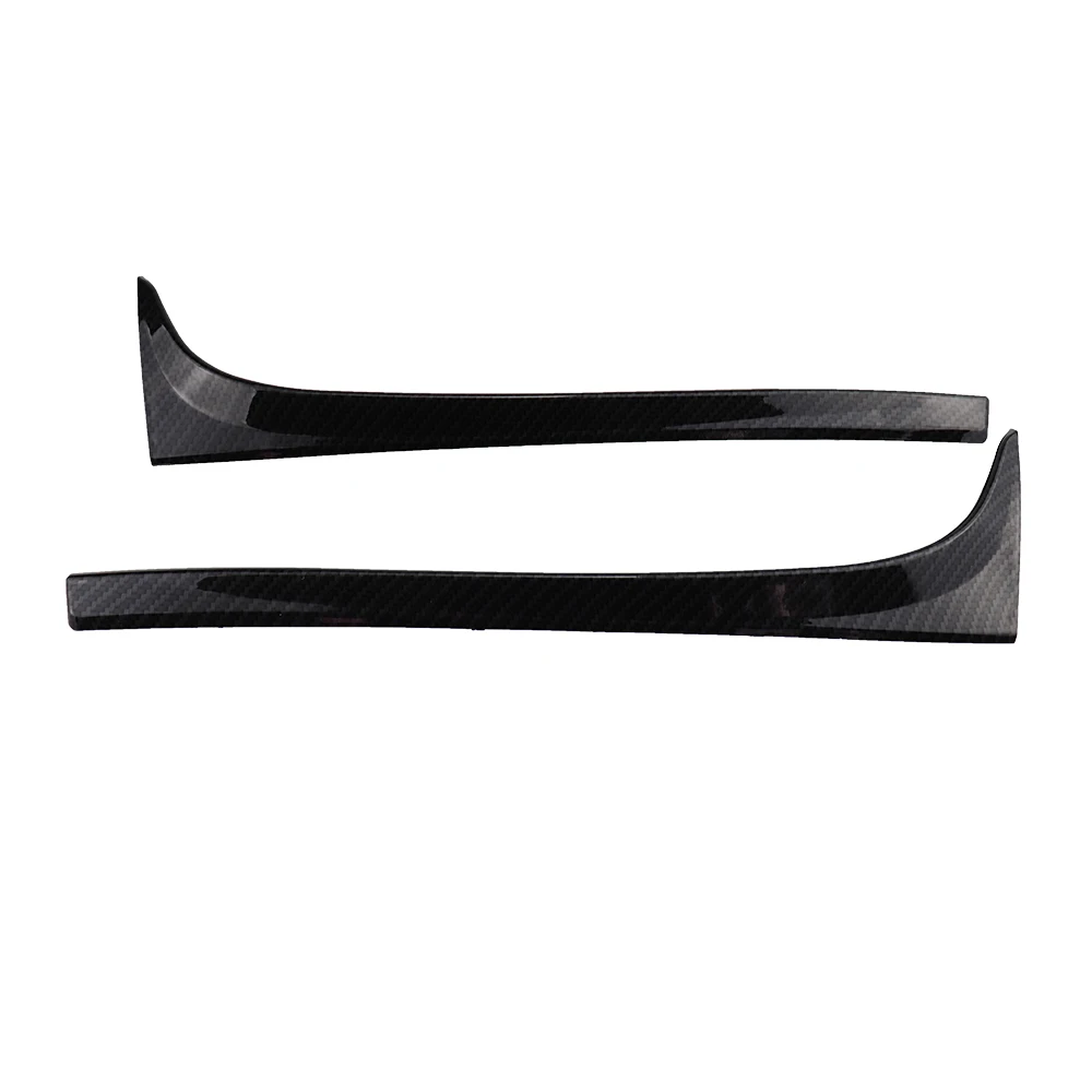2pcs/set Rear Window Side Spoiler Wing Lip Cover Trim Sticker Fit For VW Golf 7 MK7 MK7.5 R GTE GTD Auto Accessories