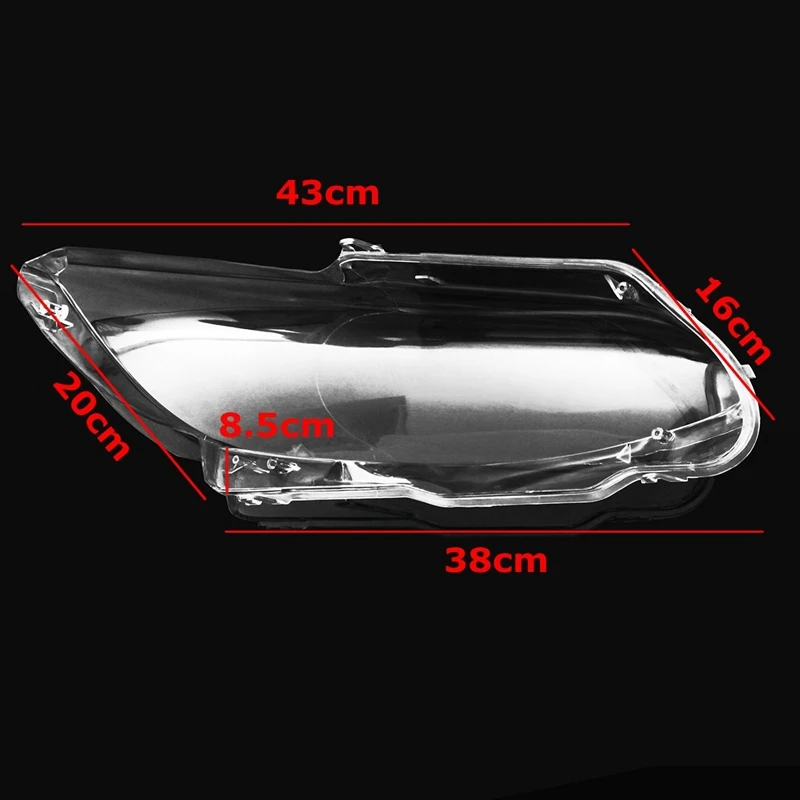 Левый/правый автомобильный головной светильник, объектив для Bmw E92 E93, прозрачная крышка, автомобильный светильник, объектив купе, трансформер 3 серии M3 Для Bmw 2006-2010