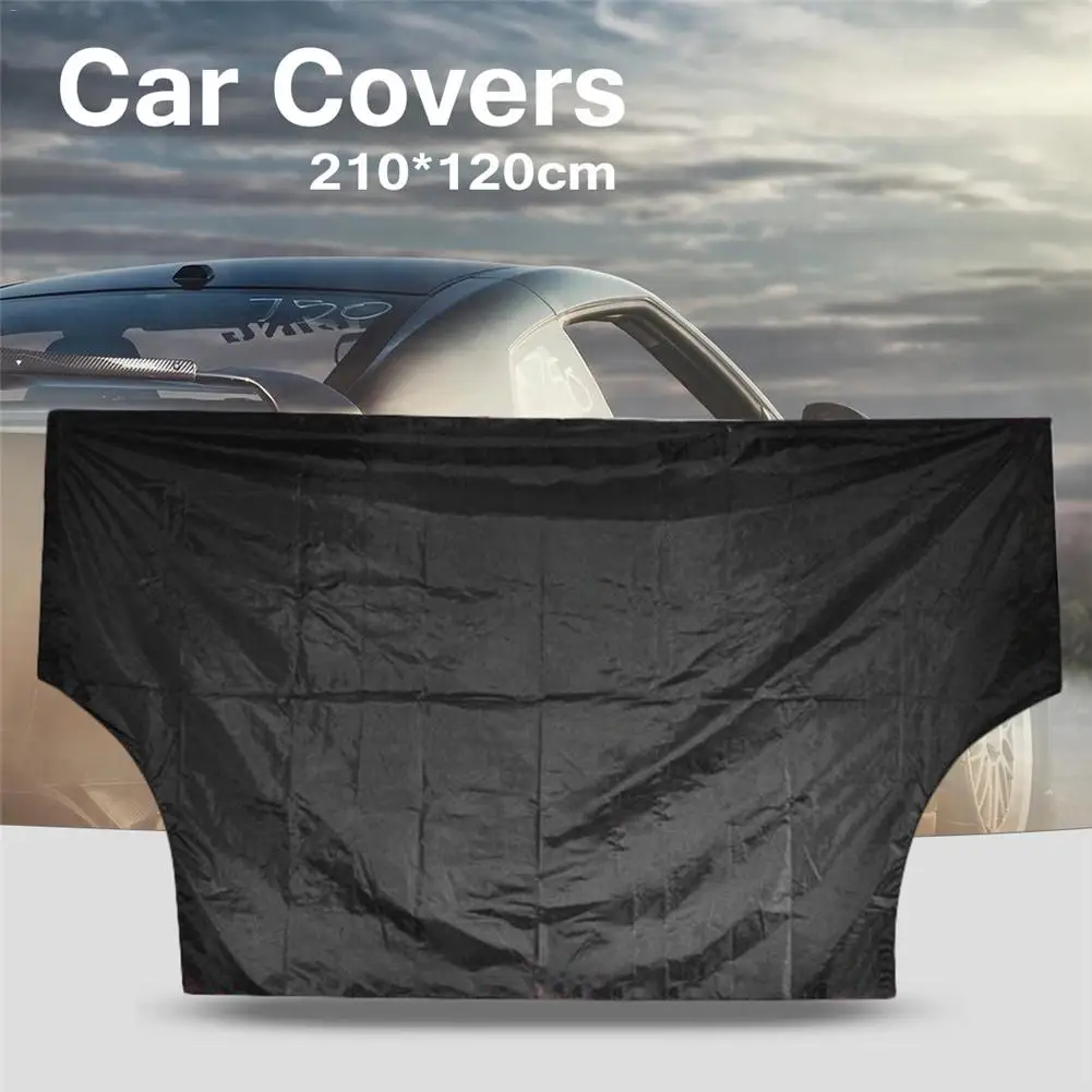 210*120 см автомобильные чехлы на лобовое стекло для снега Ual-use Sun UV Rain Shade Cover зимний Снежный лед защита от пыли на лобовое стекло снежное покрытие