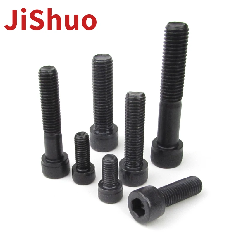 M14/M16/M18/M20 болт с шестигранной головкой из легированной стали DIN912 черный крепеж