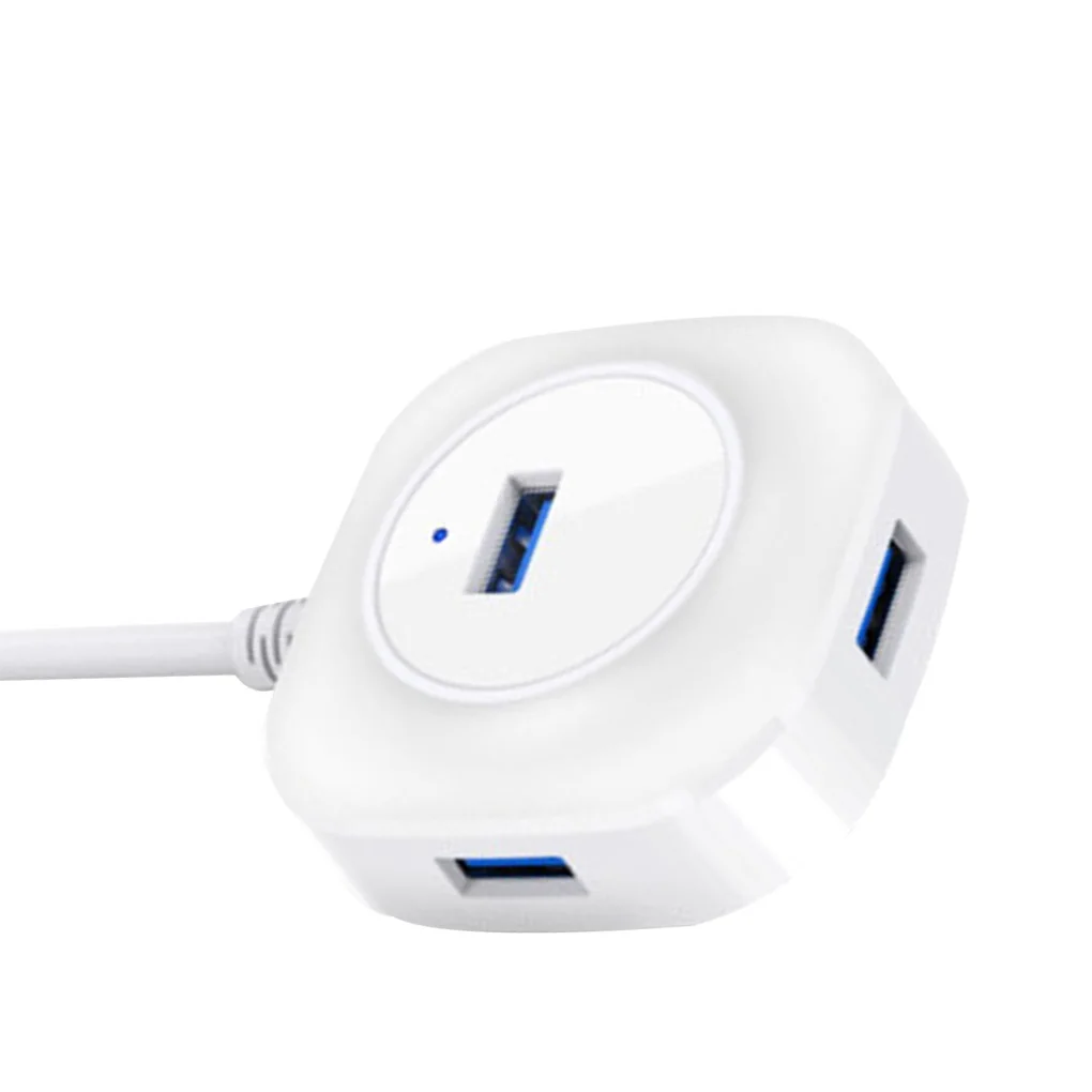 Usb-хаб мульти-USB 3,0/2,0 разветвитель 4 порта ПК компьютер USB расширитель адаптер для ноутбука кабель 100 см