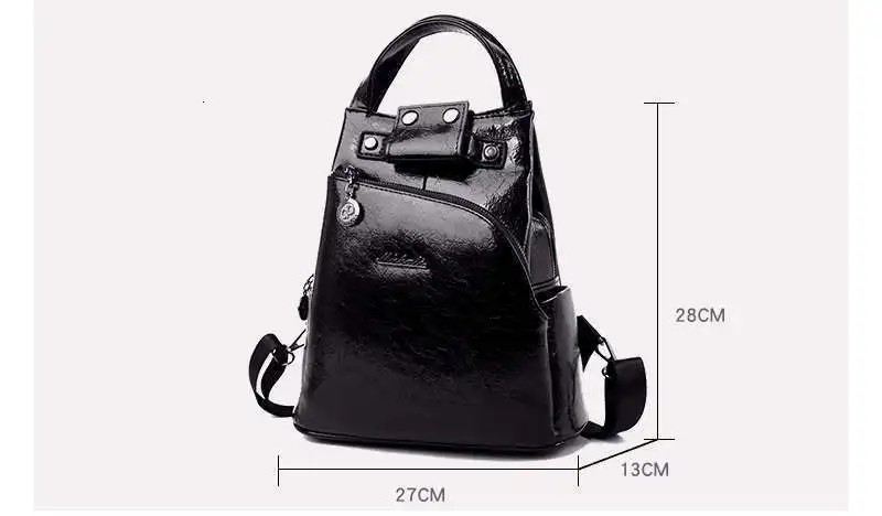 Женские кожаные рюкзаки, высокое качество, Sac A Dos, Противоугонный рюкзак для девочек, преппи, школьные сумки для девочек, повседневный рюкзак