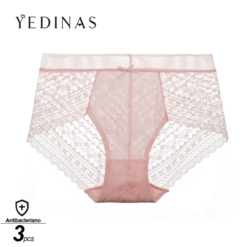 Yedinas 3 шт./лот сексуальное нижнее белье для женщин прозрачные сексуальные женские