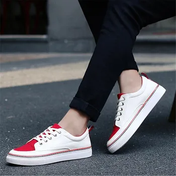 

Men's Canvas Shoes for Men Casual Fashion Shoes Men Original White Trainers Men Classic Sneakers Buty Unisex Zapatillas Verano