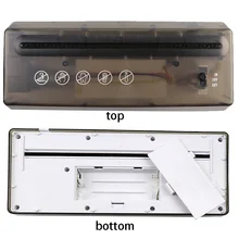 Прочный Электрический USB Шредер настольный домашний документы ABS Автоматический двойного назначения A4 резак бумаги маленький офис
