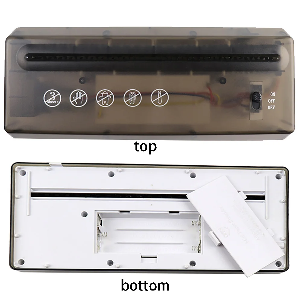 

Durable Electric USB Shredder Desktop Home Documents ABS Automatic Dual Purpose A4 Paper Cutter Small Office