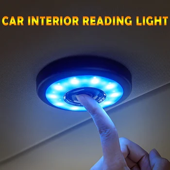 

Car LED Interior Light Roof Doom Reading Lamp Conversion Universal Indoor Ceiling Light Wireless USB Charging Trunk DRL Light