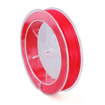 

braided fihing line Multifilament 100M 300M super strong fishing line pe cord 4 Weave never faded red color 2-100LBS 0.06-0.55mm