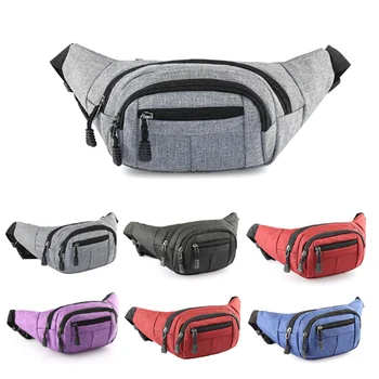 

2020 Women Men Multi-function Pockets Outdoor Sport Messenger Waist Packs Bag Belt Bag Travel Hip Purse Cycling Waist Bag