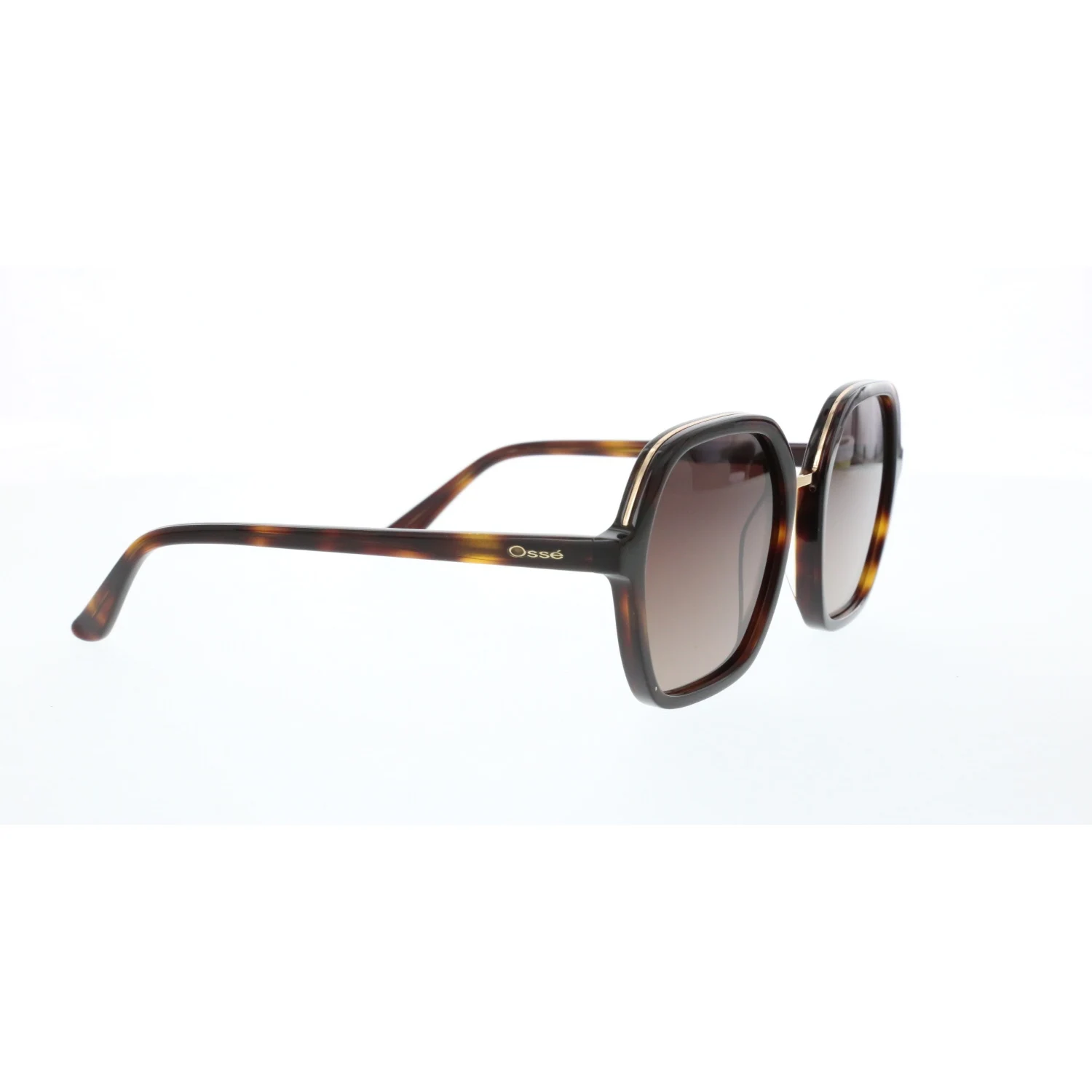 

Women's sunglasses os 2840 square 03 bone Brown organic geometric square 54-19-140 osse