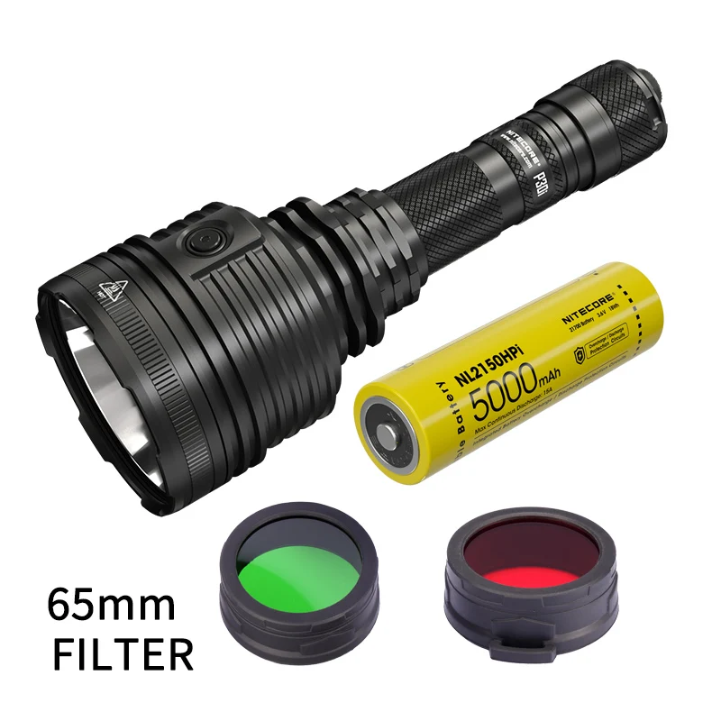 US $129.95 NITECORE P30i Strong Light Super Bright 2000 Lumens Longrange Spotlight 1000 M USBC Direct Charging LED Flashlight lantern