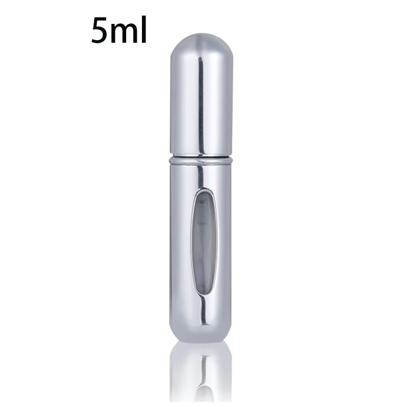 Compact Refillable Perfume Atomizer with Travel Spray Container, Available in Multiple Sizes