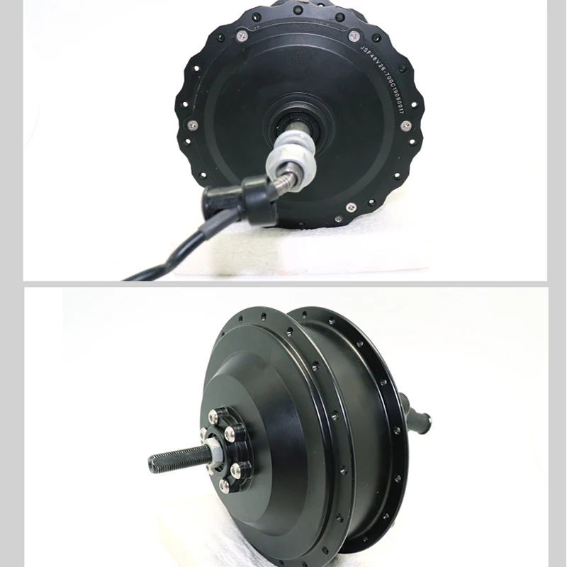 48V1000W 1500W 2000W высокоскоростной бесщеточный Большой силовой мотор редуктор толстый