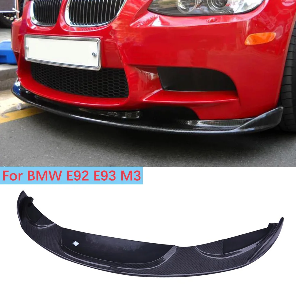 

Carbon Fiber Front Lip Bumper Chin Spoiler For BMW E92 E93 M3 2007-2012 Car Styling