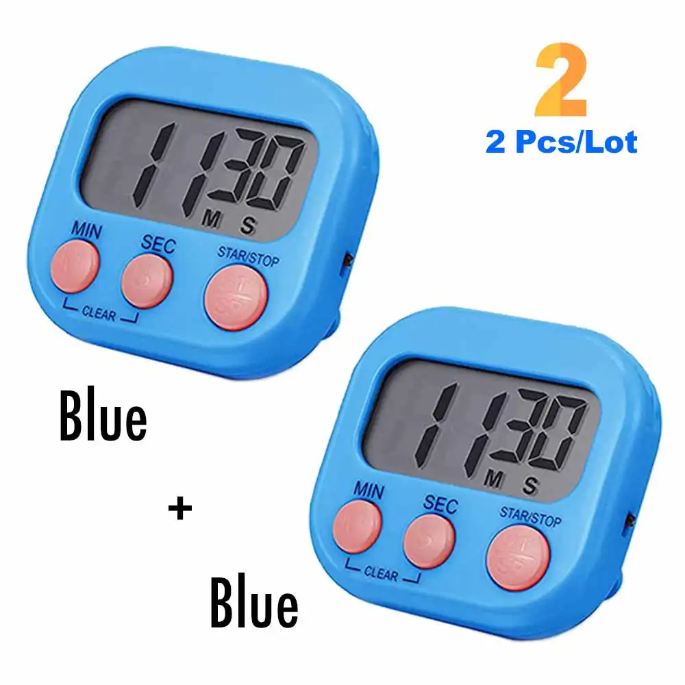 Timer Blue 2PCS
