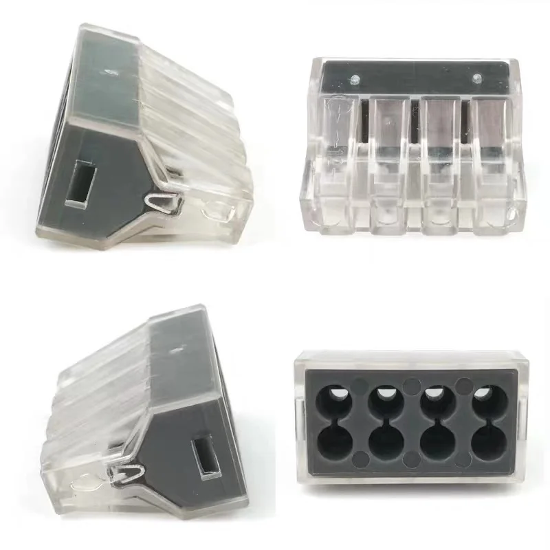 10 шт. PCT-104D-104-102-108Universal компактный проводной разъем 2-8 pin проводник клеммный блок с рычагом 0,75-mm m2