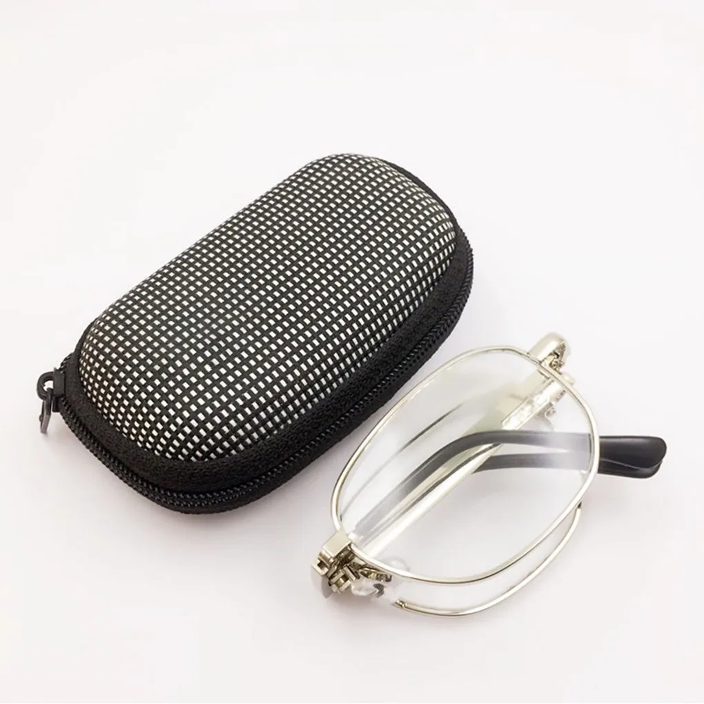 

The new folding Donghai crystal reading glasses fashion and convenient crystal glass wear-resistant HD reading glasses