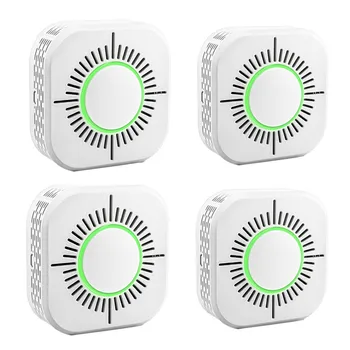 

Photoelectric Smoke Alarm High Sensitive Wireless System Security Independent Smoke Detector Fire Protection Sensor