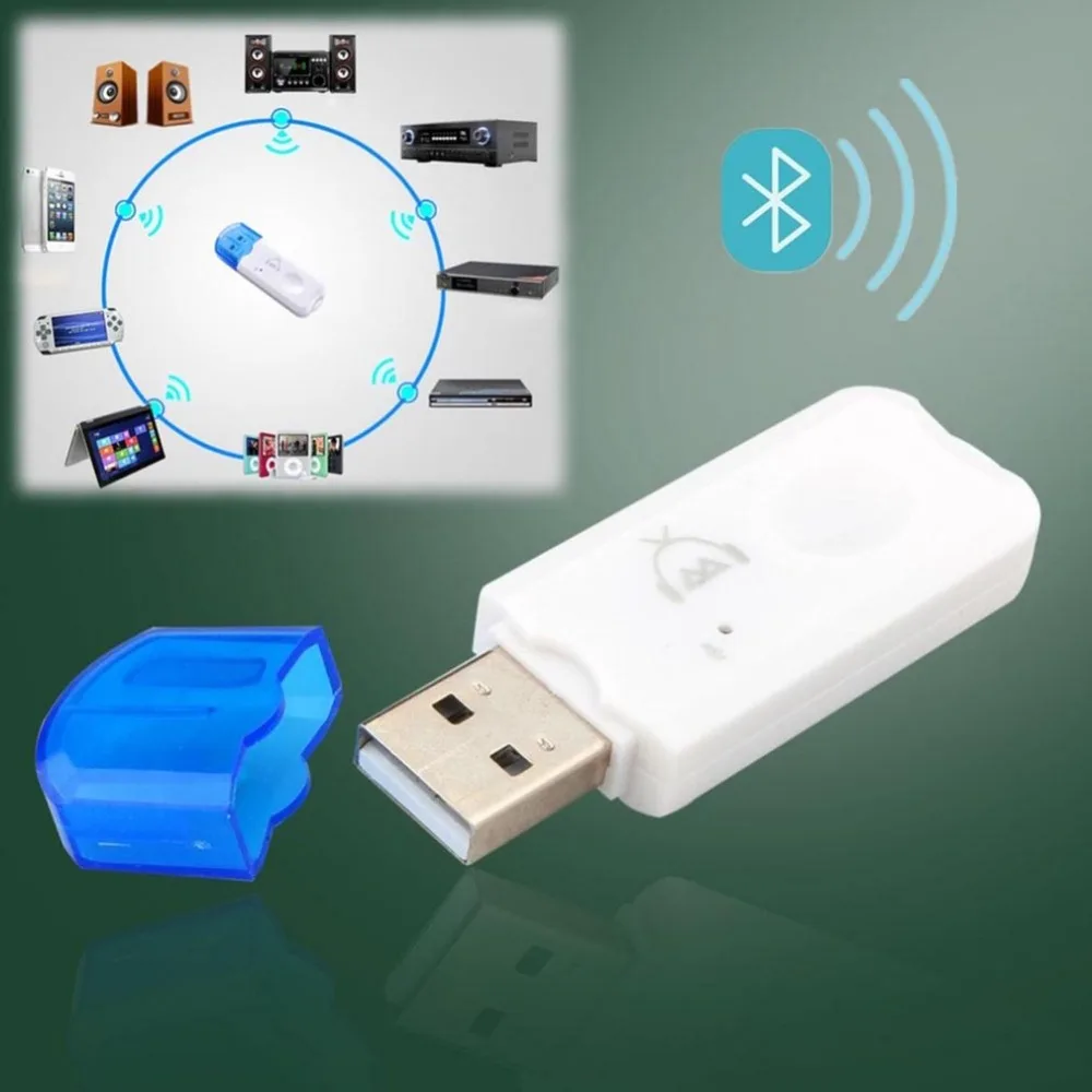Маленькая синяя шляпа Bluetooth приемник