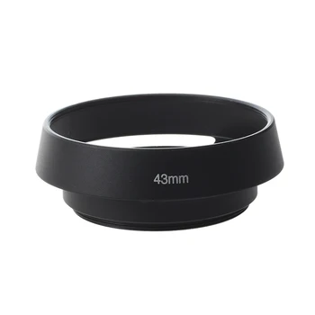 

43mm Screw-in Metal Lens Hood