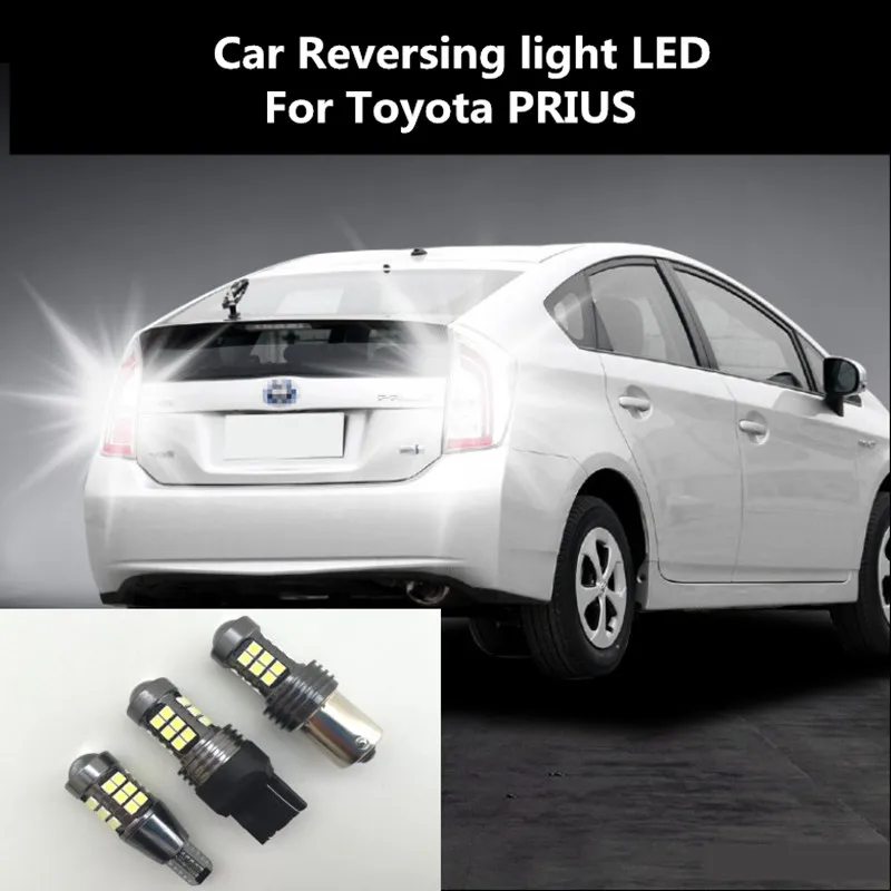 

Car Reversing light LED For Toyota PRIUS 2005-2019 Retreat Assist Lamp Light Refit T15 12W 6000K PRIUS backup light modification