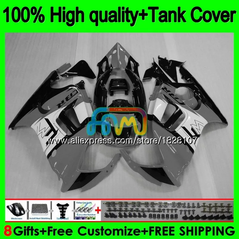 CBR600F2 комплект для HONDA CBR 600F2 600 FS F2 91 92 1993 1994 1BS. 160 CBR600FS CBR600 F2 1991 1992 серого, белого цвета, 93 94 Обтекатель+ майка