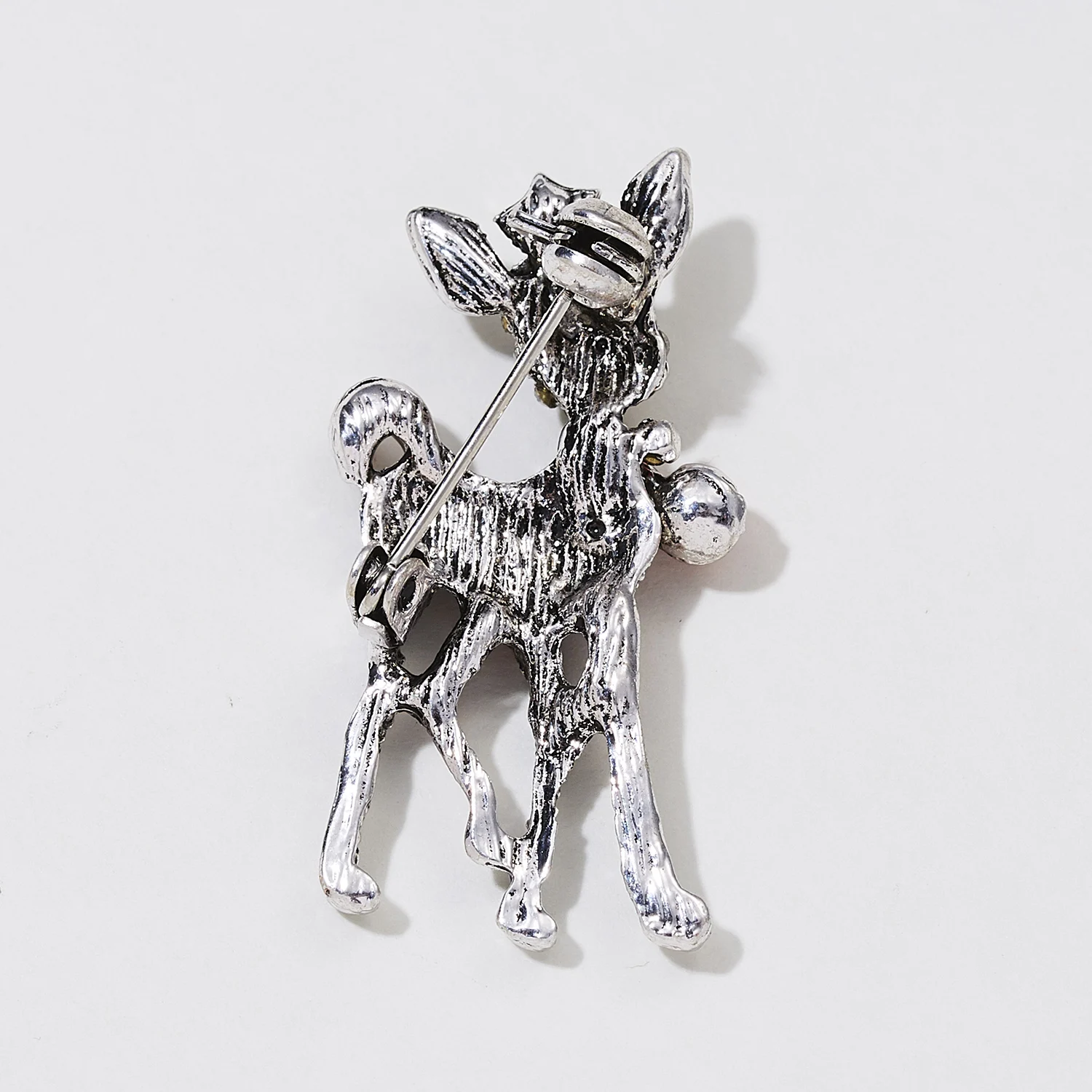 Rinhoo Vintage Weihnachten Baum Brosche Strass Blume Glocke Elch Broschen Für Frauen Kragen Revers Pin Dekoration Schmuck Weihnachten Geschenk – Detail 40