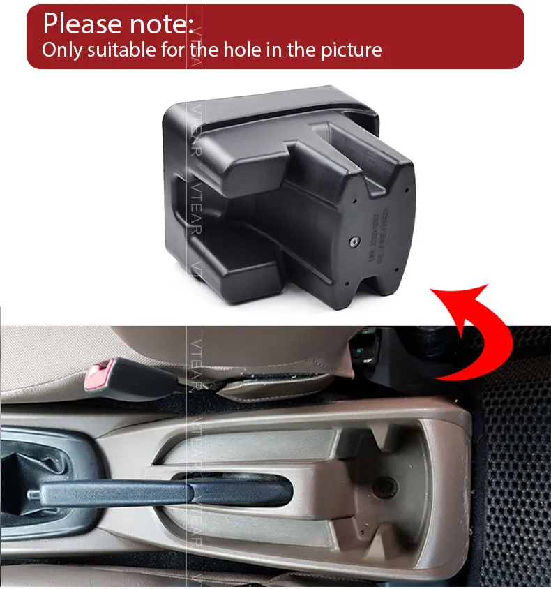 Vtear для Toyota Avanza, автомобильный подлокотник, кожаная коробка для подлокотника, внутренняя коробка для хранения, авто центральная консоль, аксессуары, украшение подлокотник для авто