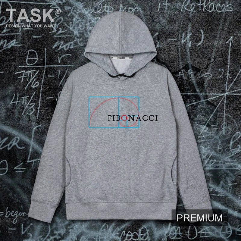 有名人レオナルド Pisano イタリア数学計算 Fibonacci シーケンス服綿カジュアルパーカートレーナープルオーバー パーカー スウェット Aliexpress