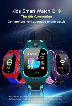 

Q19 kids Smart Watch LBS Positioning Lacation SOS Camera Phone Smart Baby Watch Voice Chat Smartwatch VS Q02 Q528