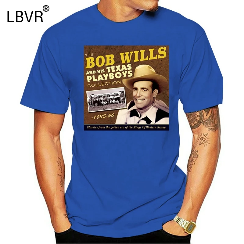 Новая футболка Bob Wills His Texas Playboys | Мужская одежда