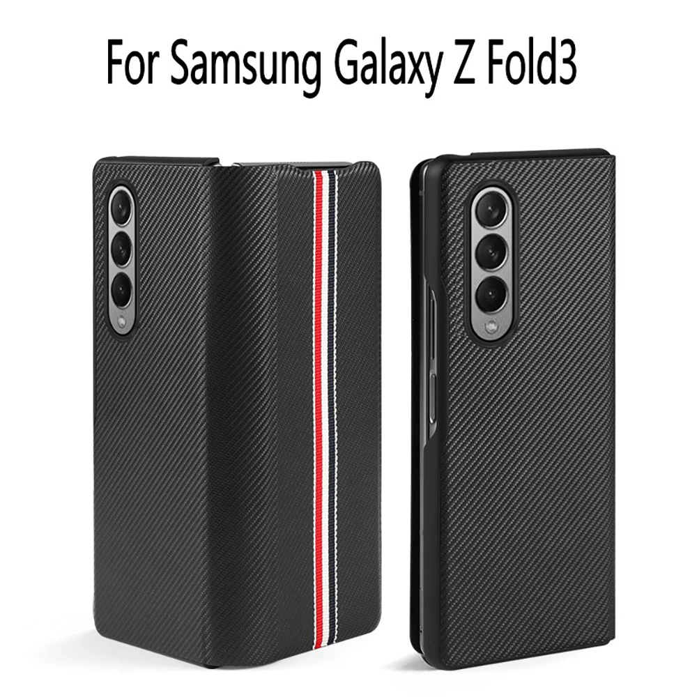Кожаный чехол Z Fold3 для Samsung Galaxy Fold 3 2 5G Fold2 Оригинальный ультратонкий TB