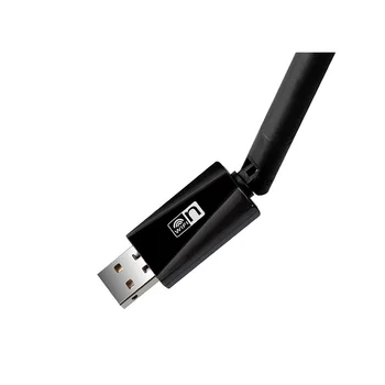 

Use MT7601 chipset 50Mbps wireless USB adapter 802.11N WiFi dongle wireless network card and 5DB antenna for set-top box