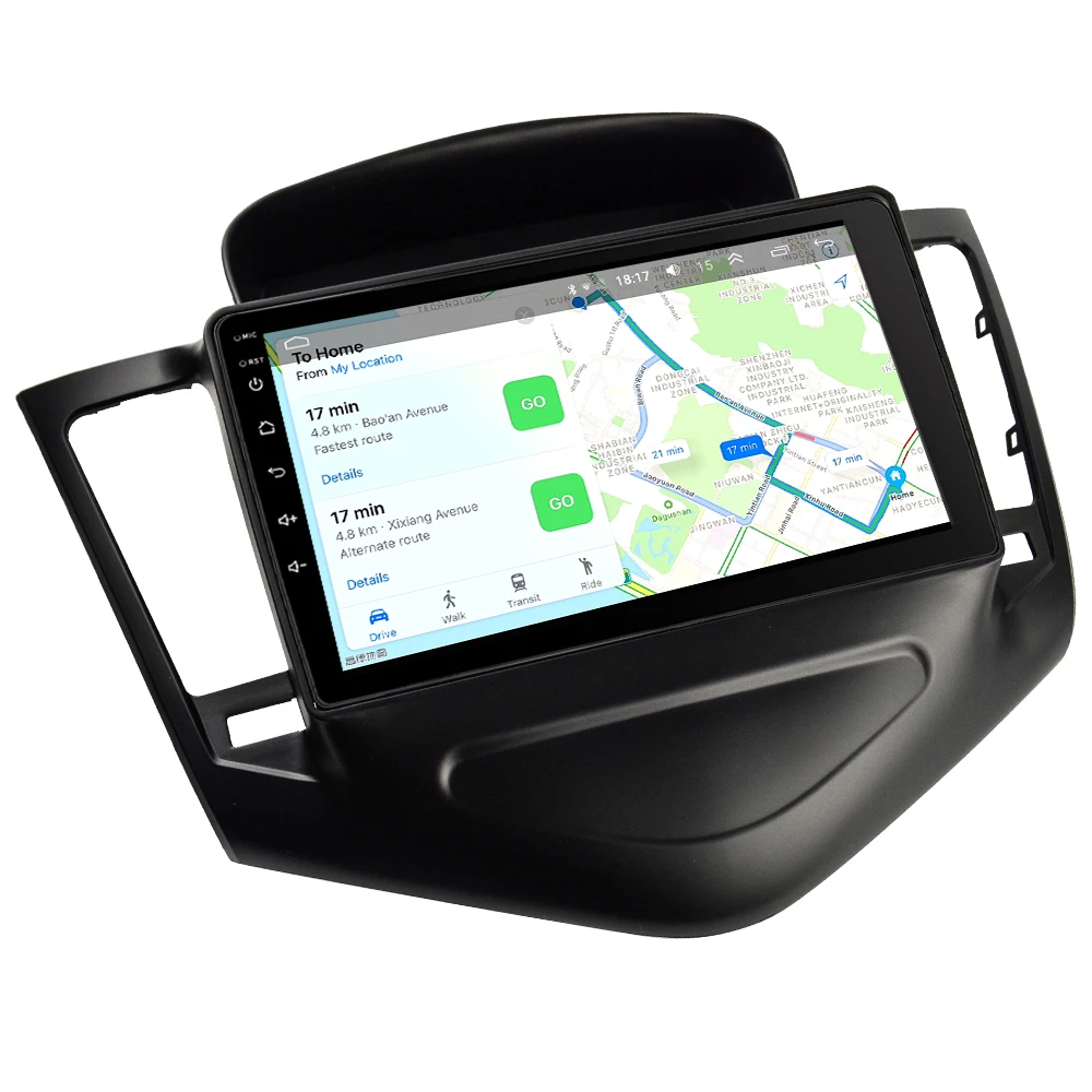 EKIY 9 'ips Android 9,0 автомобильный радио мультимедиа Авто Стерео 4G для Chevrolet Cruze Sedan DVD 2008-2012 навигация gps видео плеер