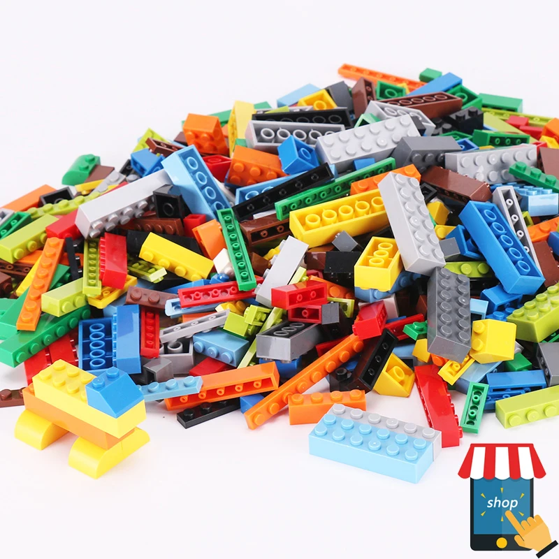 120pcs/lot DIY Blocks Building Bricks Lamp Bead Educational Assemblage Construction Toys for Children Size Compatible With 4073