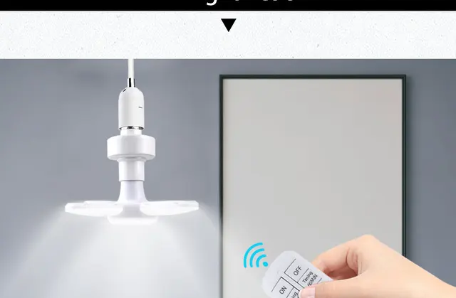 E27 LED Bulb Fan Blade Timing Lamp AC85-265V 28W Foldable Led Light Bulb Lampada For Home Ceiling Light With Remote Controller cheap MeeToo CN(Origin) Cool White(5500-7000K) Fan Blade E27 LED Bulb 2835 living room 1000 - 1999 Lumens Irregular 50000 9 2cm E27 LED Bulb Fan Blade Timing Lamp AC85-265V 28W Foldable Led Light Bulb Lampada For Home Ceiling Light With Remote Controller cheap MeeToo CN(Origin) Cool White(5500-7000K) Fan Blade E27 LED Bulb 2835 living room 1000 - 1999 Lumens Irregular 50000 9 2cm