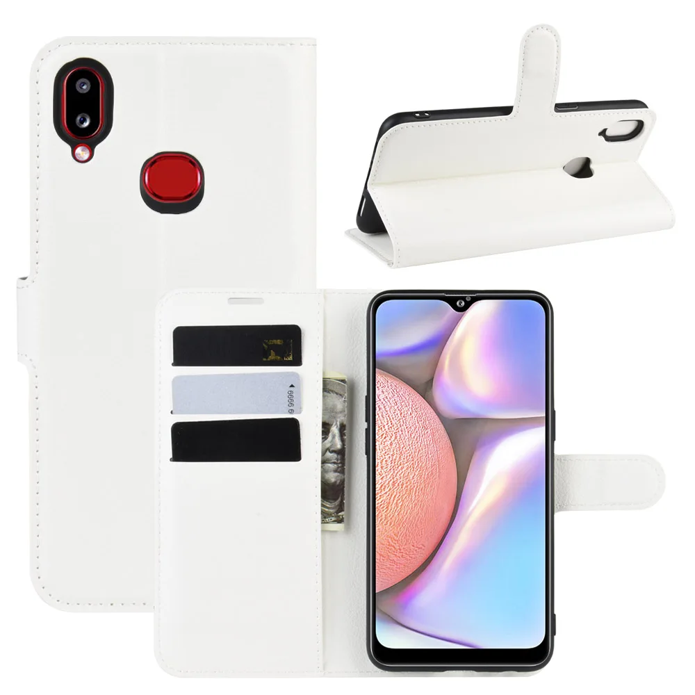 Для samsung Galaxy A10s чехол Кожаный чехол-портмоне держатель для телефона Coque черный чехол для книги samsung A10 S A107 A107F сумки